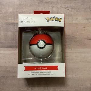 Hallmark Pokémon Poké Ball Christmas Ornament, Multicolor